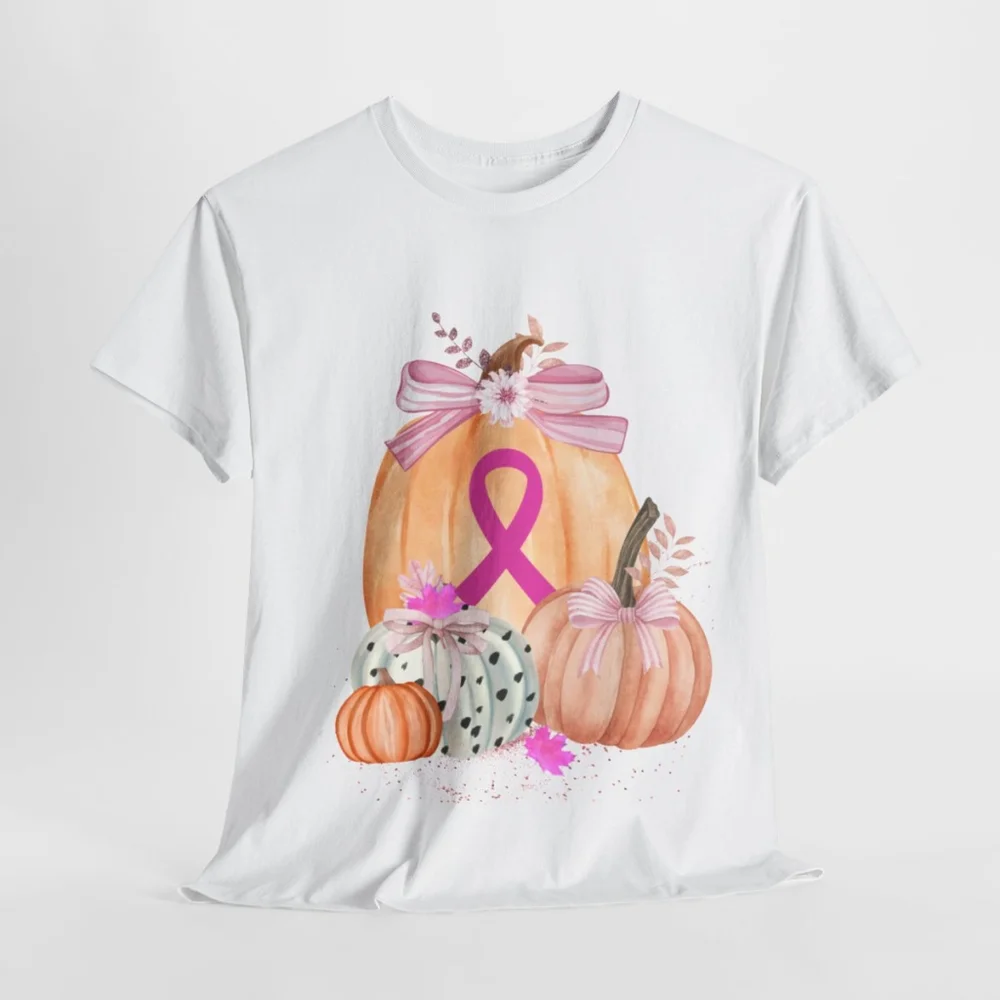 Fall Breast Cancer Awareness Tee - Picture 2 of 6